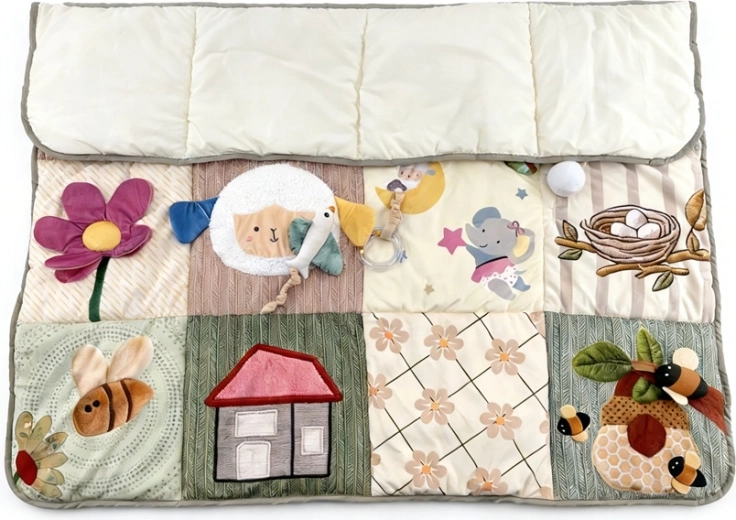 Sensory stimulation thanks to textures and 3D elements