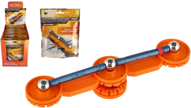 Konstruktorius Geomag Mechanics – pasistatyk kompasą, 21 dalis