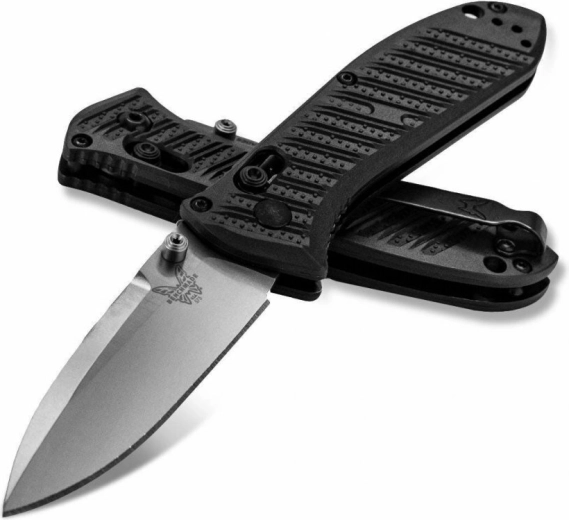 Benchmade Mini Presidio II Satin taktinis sulankstomas peilis