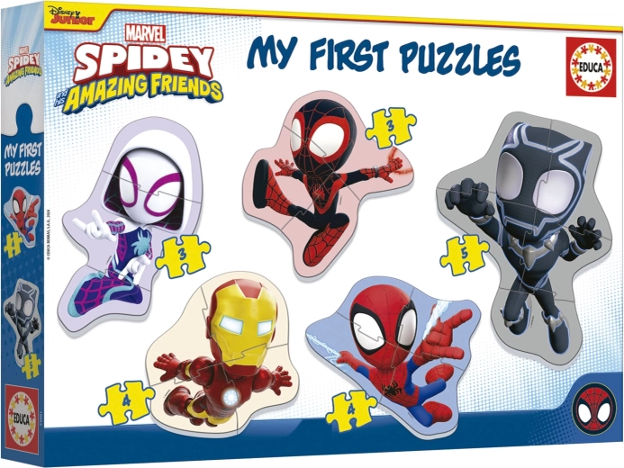 Educa baby puzzle Spidey and His Amazing Friends 5-in-1 (3–5 pieces)