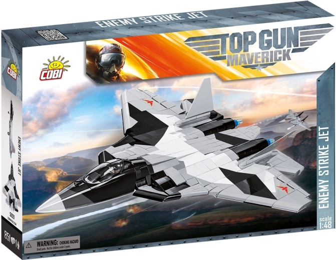 Cobi Top Gun: Maverick priešo naikintuvas Su-57 Felon 1:48