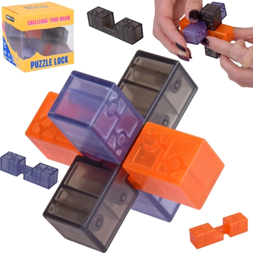 Puzzle Lock 3D loginė dėlionė-kubas