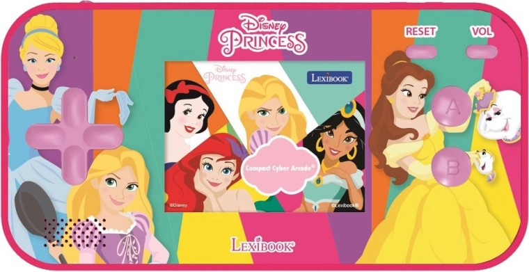 Kišeninė žaidimų konsolė DISNEY Princess Compact II Cyber Arcade