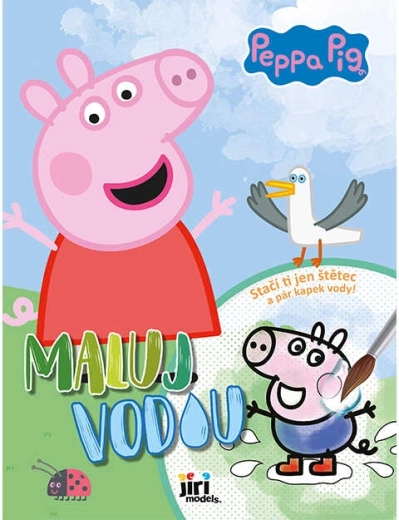 Spalvink vandeniu A4 Peppa Pig