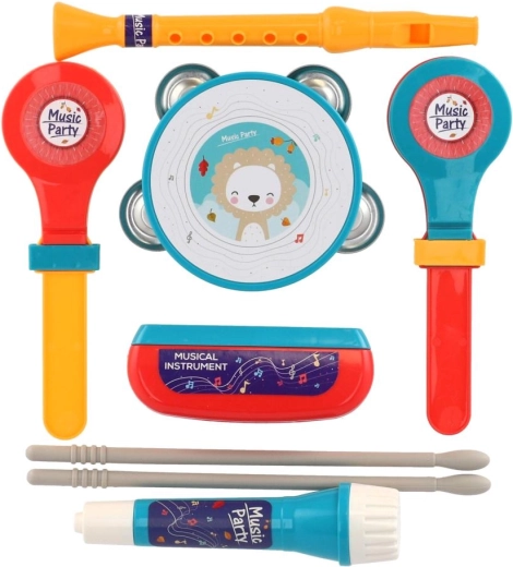 9 instruments for rhythm and melody
