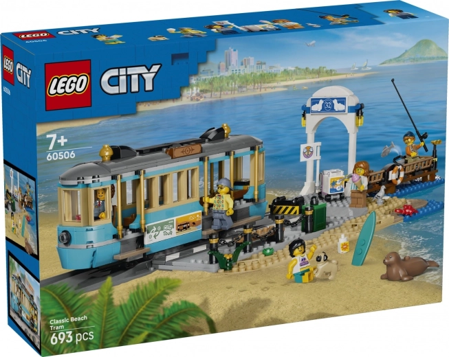 LEGO City klasikinis paplūdimio tramvajus