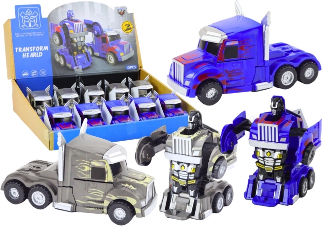Auto-robot cargo truck 2-in-1 robot 2 colors