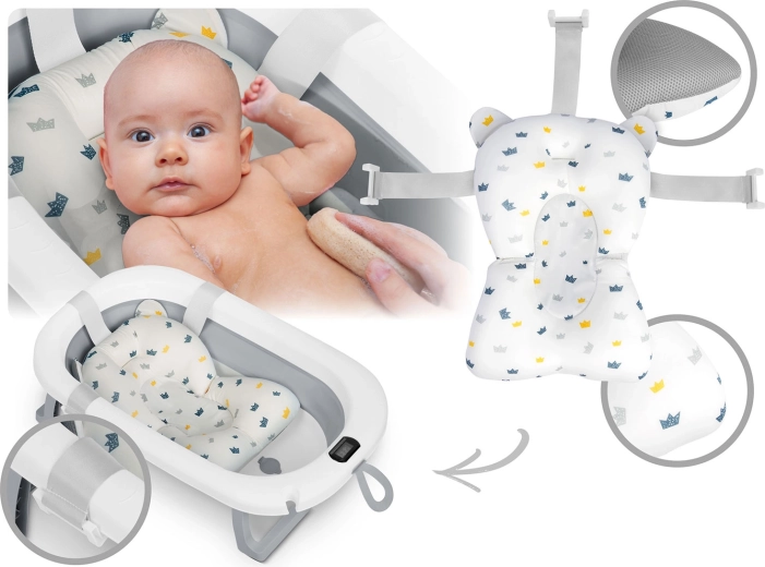 Minkštas naujagimio įdėklas švelniai atramai