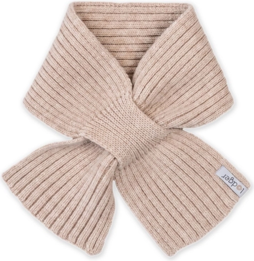 Lodger merino scarf beige