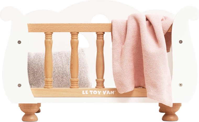 Medinė lėlių lovytė Le Toy Van