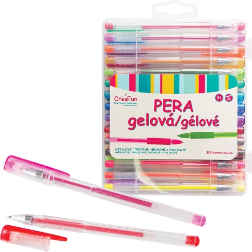 CreaFun gel pens – set of 30 colors