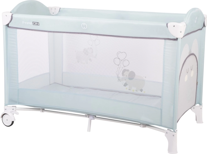 FreeOn Balloon Travel Cot, mint