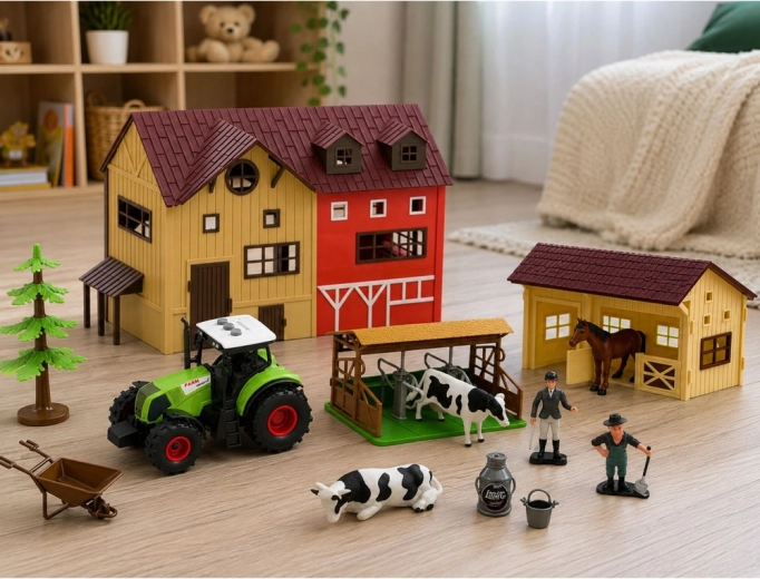 37-piece set for creative farm stories