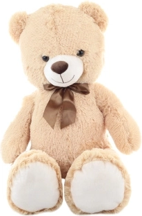 Plush Elephant with Bow 90 cm