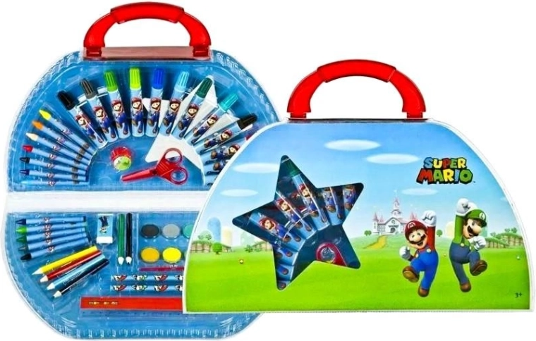 Piešimo lagaminėlis Super Mario