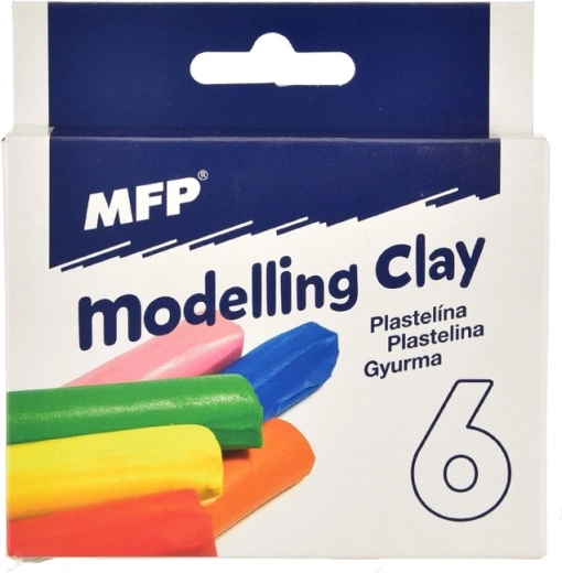 Modeliavimo masė 6 vnt. (6×100 g)
