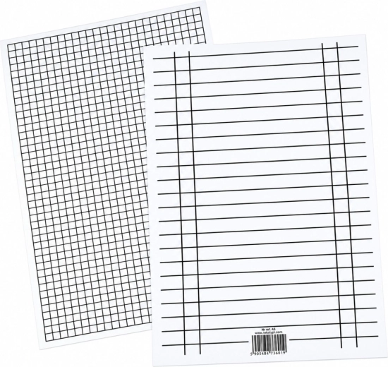 School writing guide A5 ruled/grid Interdruk - 1 piece