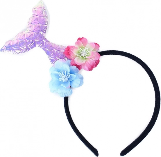 Mermaid Headband – Purple