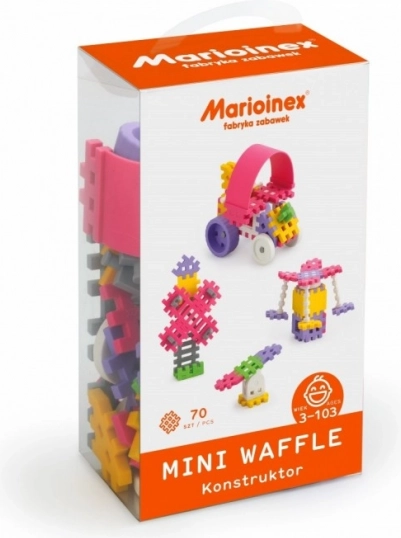 Mini Waffle konstruktorius 70 vnt. mergaitėms