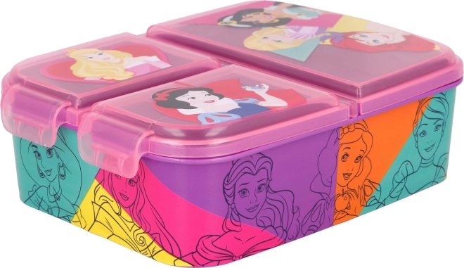 Užkandžių daugiafunkcė dėžutė DISNEY Princesės su skyreliais