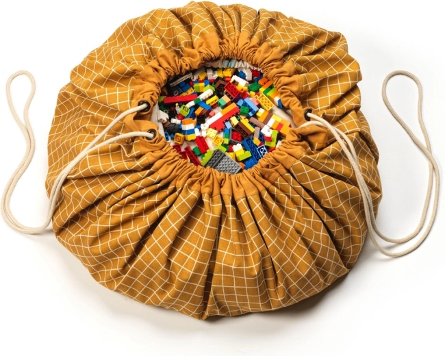 2-in-1 play mat and toy bag
