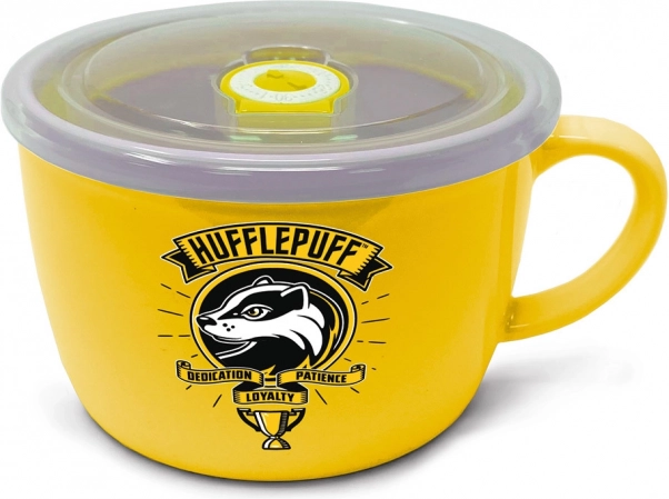 Bowl with Lid Harry Potter Hufflepuff