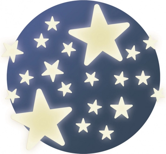 Djeco glowing wall stickers stars