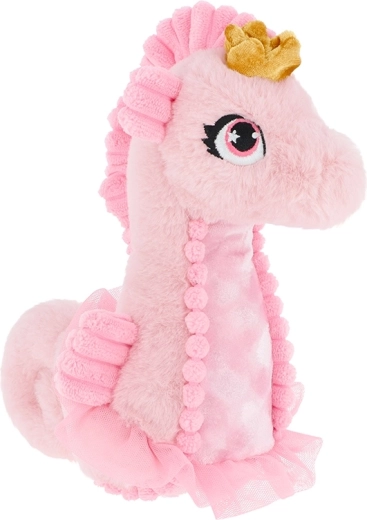 Rožinis pliušinis jūrų arkliukas 24 cm KEEL TOYS
