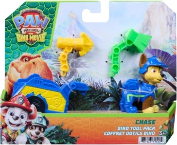 Šunyčiai patruliai: Dino filmas – figūrėlė Chase su gelbėjimo priekaba ir priedais