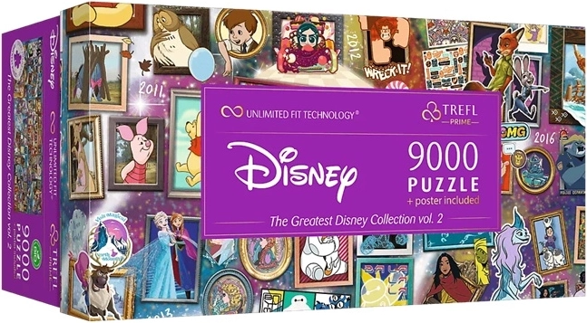 Trefl Disney dėlionė 9000 detalių The Greatest Disney Collection Vol. 2