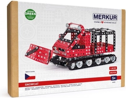 Construction Set MERKUR Snow Groomer 642 pcs in box 33x23x6 cm