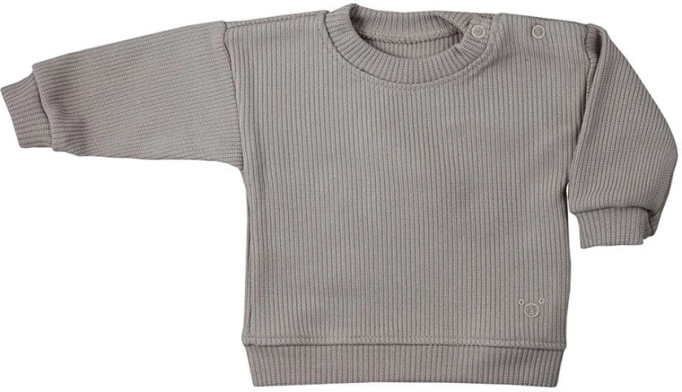 KOALA Pure cotton baby T-shirt, beige – 62 (3–6 months)