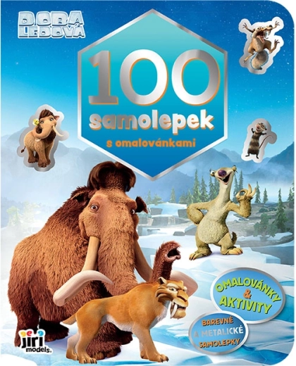 Ice Age – coloring book with 100 stickers
