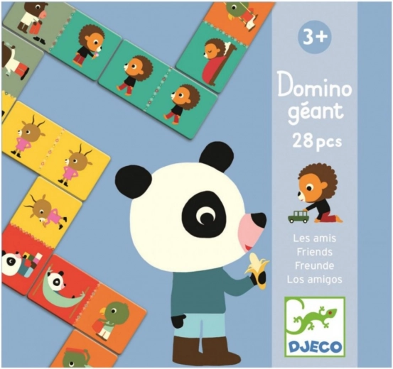 Djeco domino su draugiškais gyvūnėliais