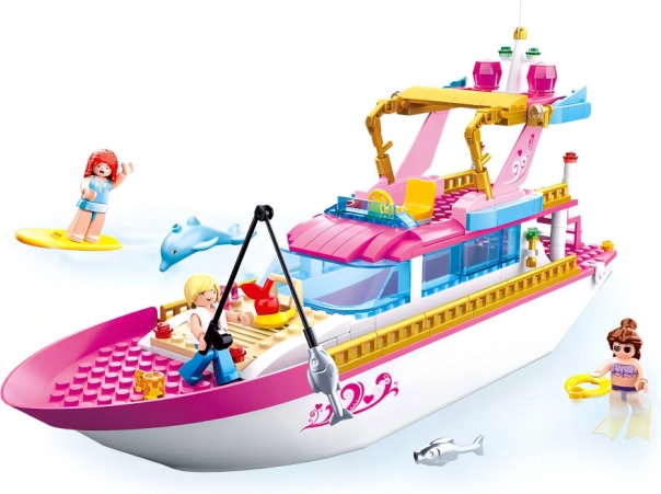 Sluban Girls Dream prabangi jachta – konstruktorius