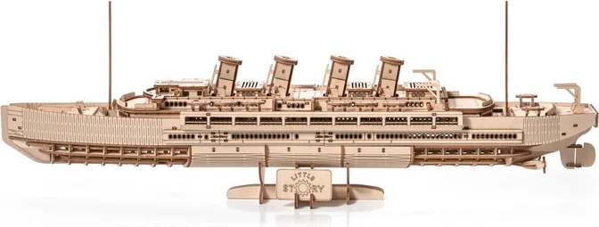 Little Story 3D Wooden Puzzle Excursion Boat