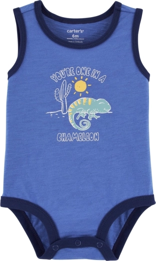 CARTER'S sleeveless bodysuit chameleon - 1 piece – 24m