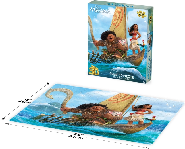 3D dėlionė Moana 300 dalių