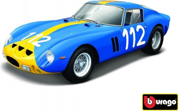 Bburago automobilio modelis 1:24 Ferrari 250 GTO mėlynas