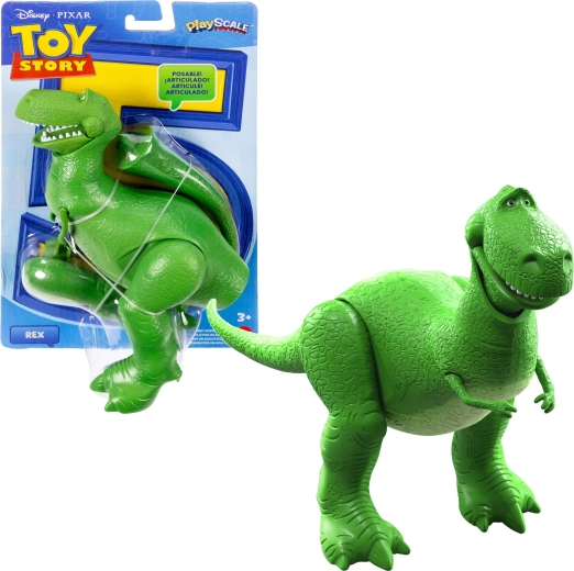 Mattel Disney Pixar „Žaislų istorija“ Rex dinozauro figūrėlė 21 cm