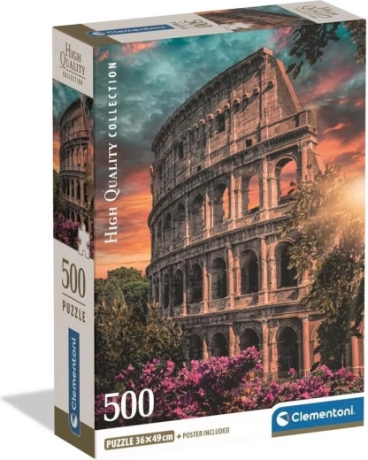 Clementoni dėlionė Koliziejus Roma 500 detalių
