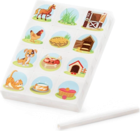 Clear illustrations and durable tiles
