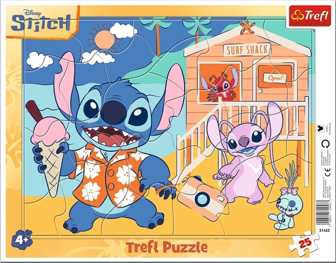 Trefl puzzle Happy Stitch 25 pieces
