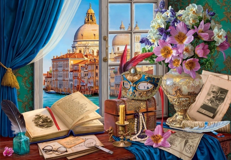 Bluebird puzzle Venetian Still Life 1000 pieces
