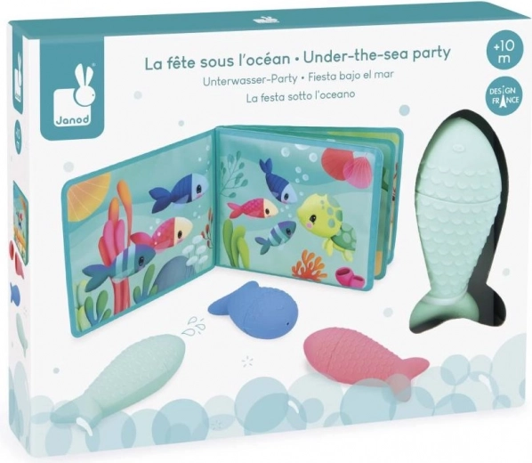 Soft bath book with little fish – Underwater world