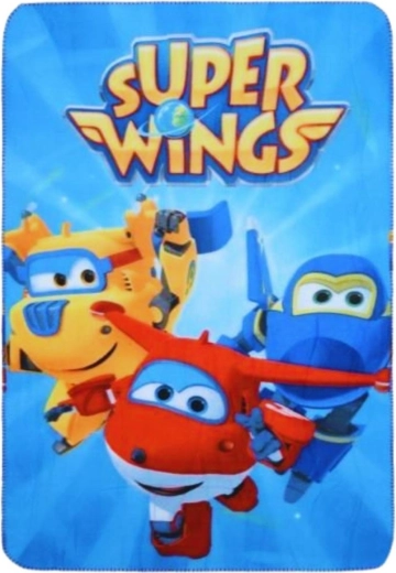 Flisinė antklodė Super Wings