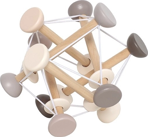 JABADABADO interactive wooden ball, natural - 1 piece