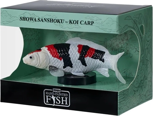 Mojo koi carp figurine Showa Sanshoku in a box - 1 piece