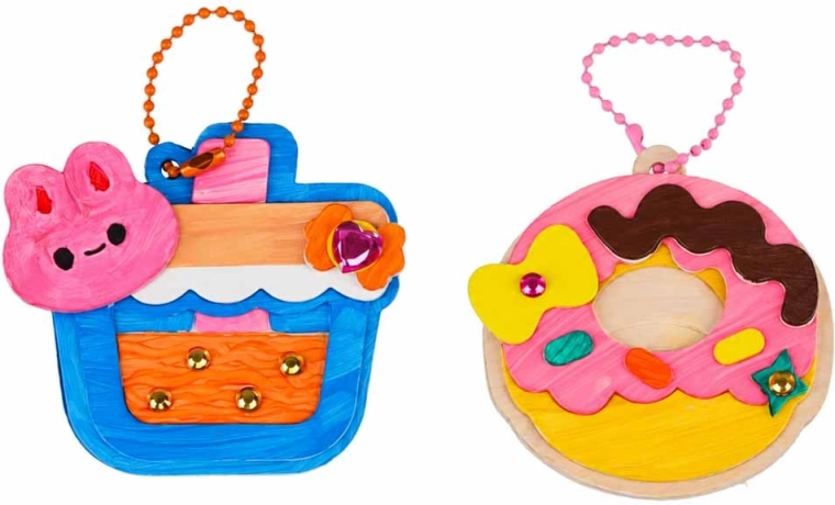 Your own 3D charms with dessert designs