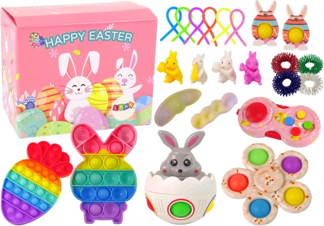 Velykinis antistresinių žaislų rinkinys Fidget Toys Pop It
